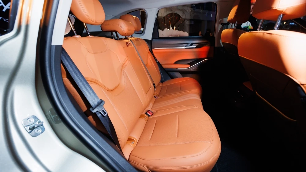 Haval H6 обновленный казахстан презентация салон интерьер второй ряд сиденья