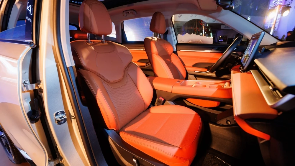 Haval H6 обновленный казахстан презентация салон интерьер первый ряд сиденья