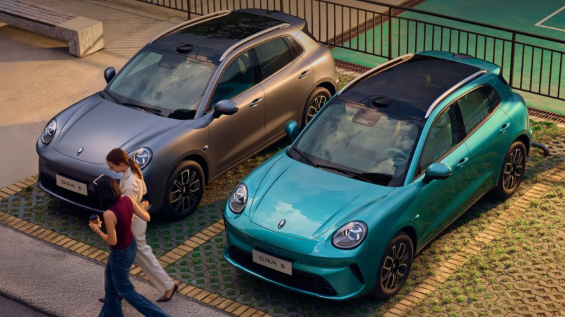 В Китае стартовали продажи нового электрокроссовера Ora 5 EV от GWM по цене 14 160 долларов США.