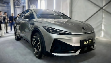 В Китае рассекречен Volkswagen ID. Unyx 07, разработанный с Xpeng, мощностью 231 л.с. и запасом хода 558 км.