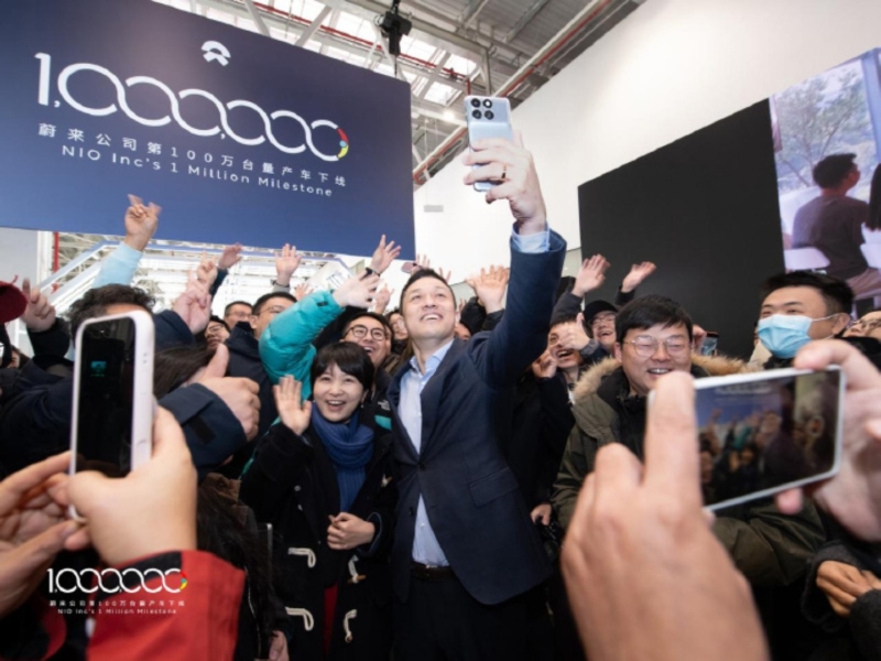 В Китае Nio достигла миллионного рубежа производства автомобилей и нацелена на ежегодный рост продаж 40-50%.