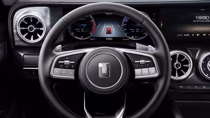 Интерьер Tank 300 Интерьер Tank 300