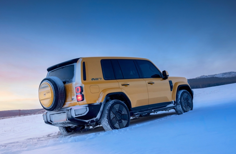 В Китае началось производство Chery iCaur V27 – первого EREV и крупнейшего SUV марки.