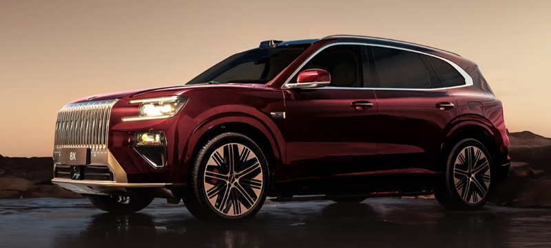 В Китае показали Zeekr 8X PHEV с запасом хода до 328 км на электротяге