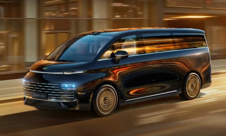 В Китае стартуют предпродажи нового флагманского EREV MPV Geely Galaxy V900 по всему миру
