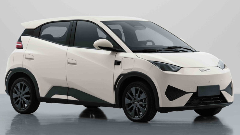 В Китае базовые хэтчбеки BYD будут оснащаться лидарными датчиками