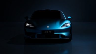 В Китае Porsche Taycan-inspired Saic Z7 от бренда HIMA Saic выпустил новые тизеры.