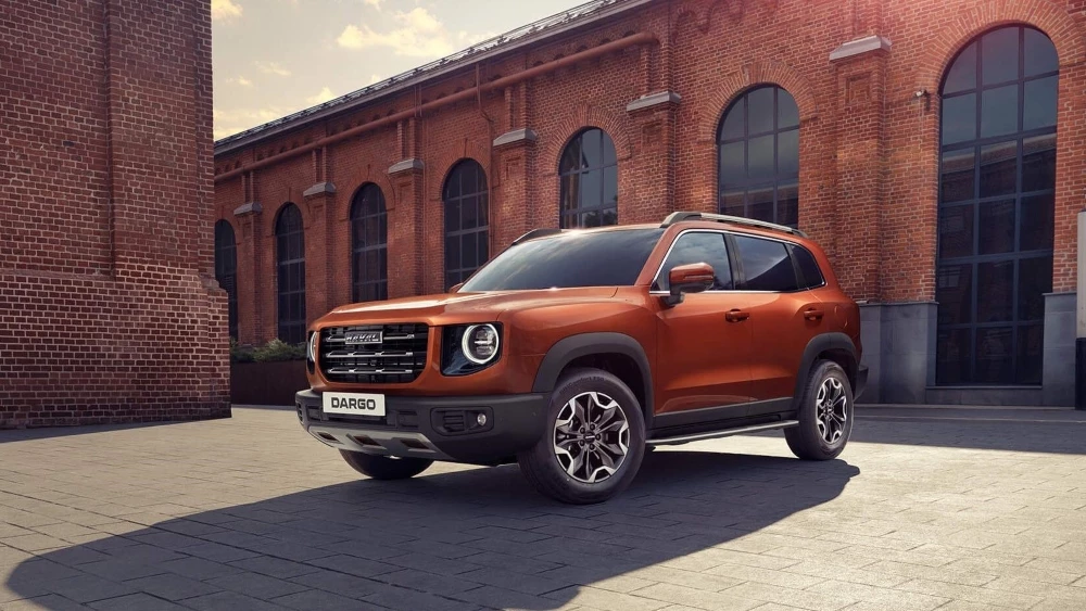 Haval Dargo Фаворит-моторс реклама сбоку спереди