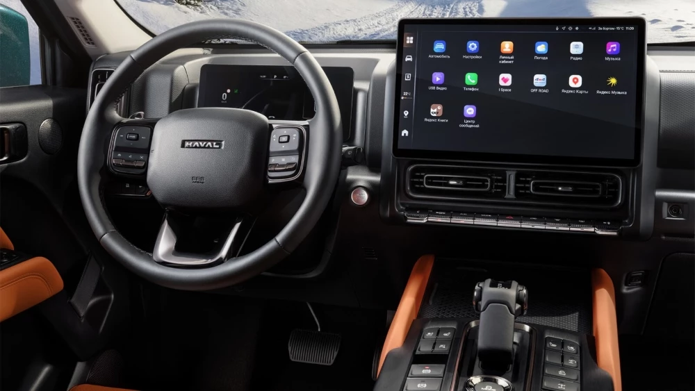 Внедорожник Haval H9 2026 модельного года салон интерьер