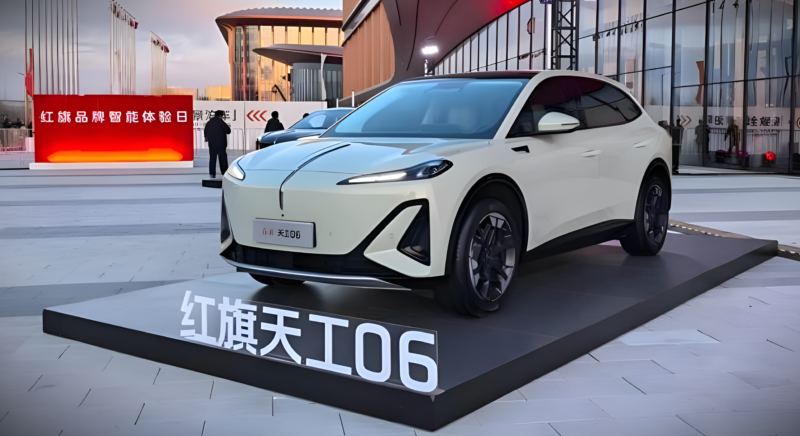 В Китае Hongqi продвигает твердотельные батареи в реальных испытаниях с Tiangong 06, запуск в 2027 году.