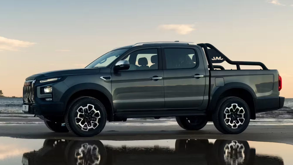 пикап jac t9 сбоку спереди