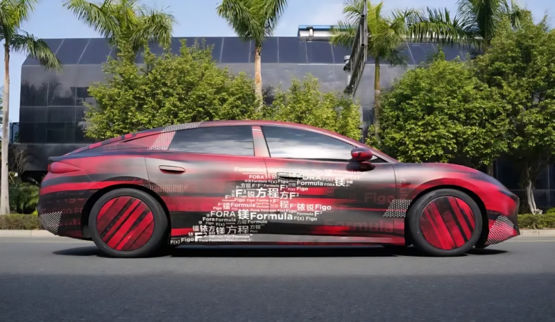 В Китае замечен седан BYD Fang Cheng Bao Mei 3 перед официальным запуском.