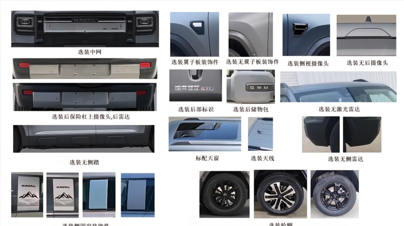 В Китае внедорожник Haval Raptor от GWM получил улучшенную версию Plus с возможностью семиместной конфигурации.