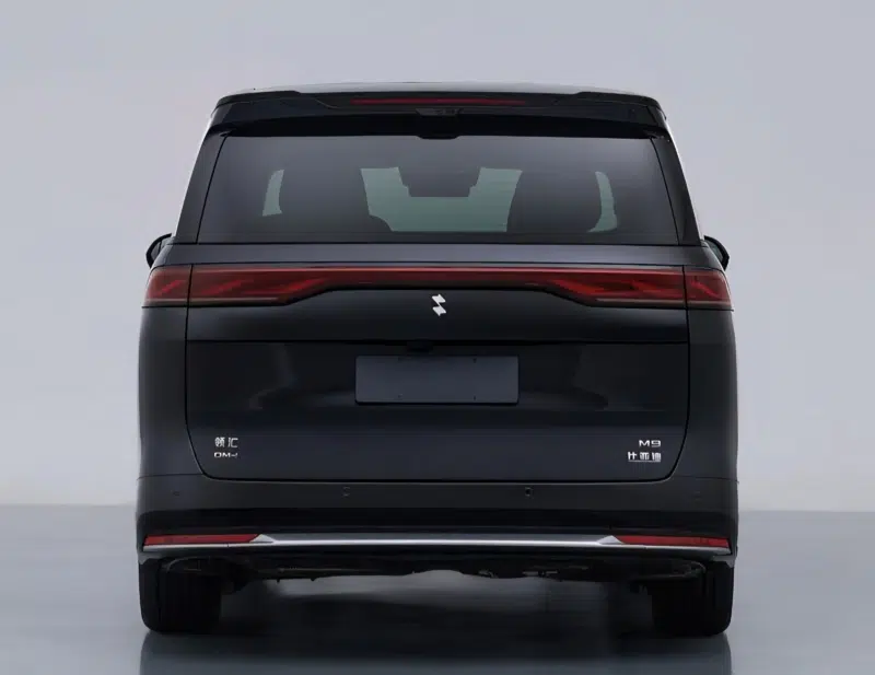 В Китае BYD представила официальные изображения MPV Linghui M9 для рынка такси.