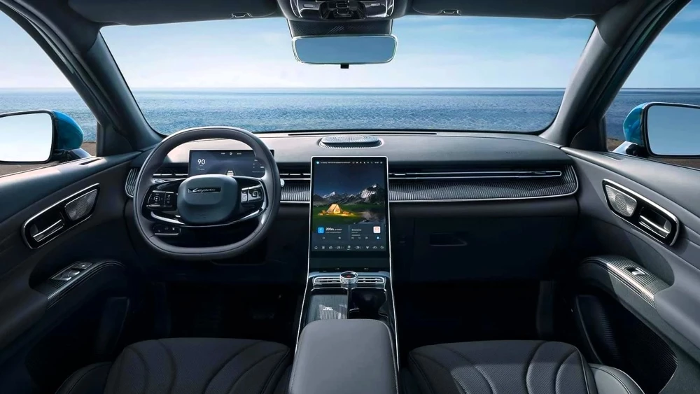 кроссовер lepas l8 интерьер