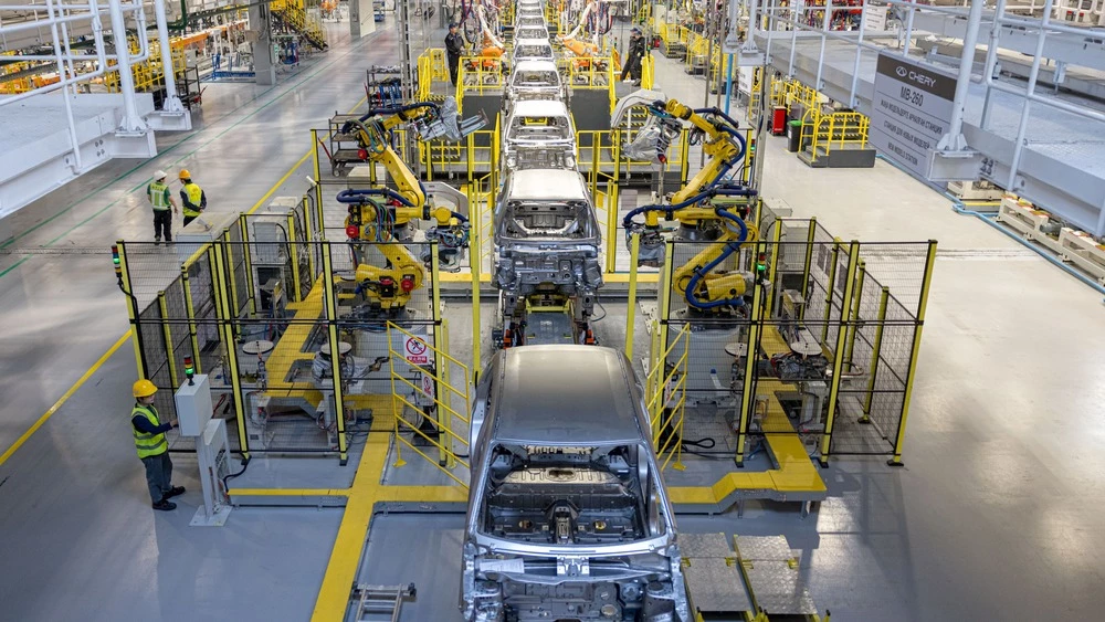 Chery C8 в Казахстане производство сборка Astana Motors