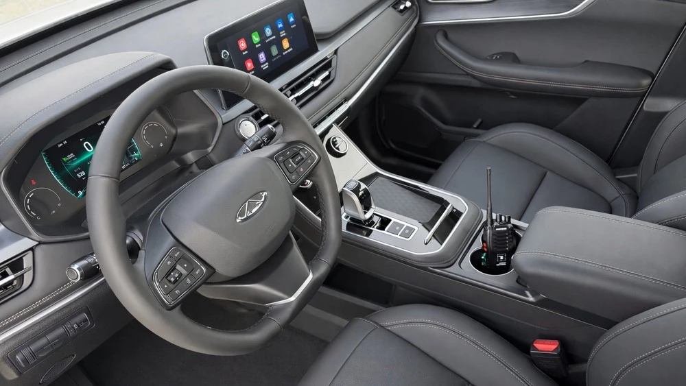 Chery C8 в Казахстане тест салон интерьер