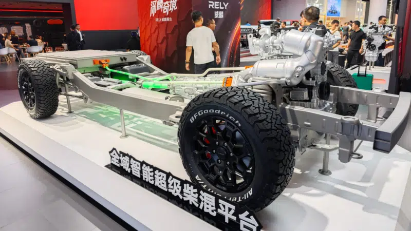 В Китае Chery запустит первый дизельный PHEV пикап в Австралии в этом году