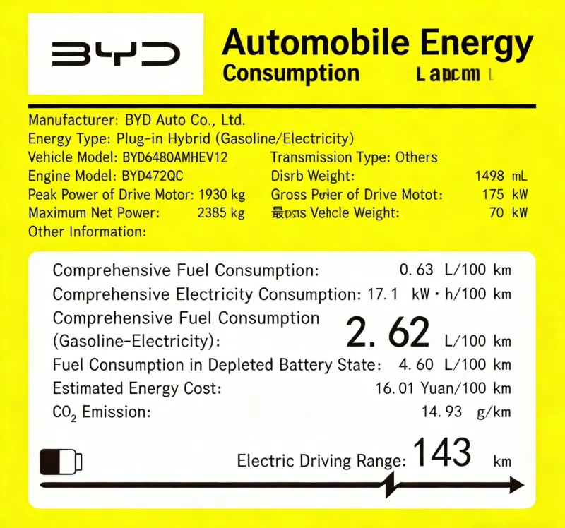 В Китае BYD представит Sealion 06 PHEV с мотором 175 кВт, запасом хода 220 км на электричестве и опцией LiDAR в 2026 году.