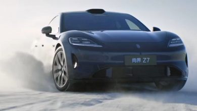 В Китае дебютировали видео с дизайном Huawei-backed Saic Z7, вдохновленным Taycan