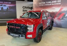 В России пикап Foton Tunland G9 с дизелем и «автоматом» ZF заявлен как образец комфорта.