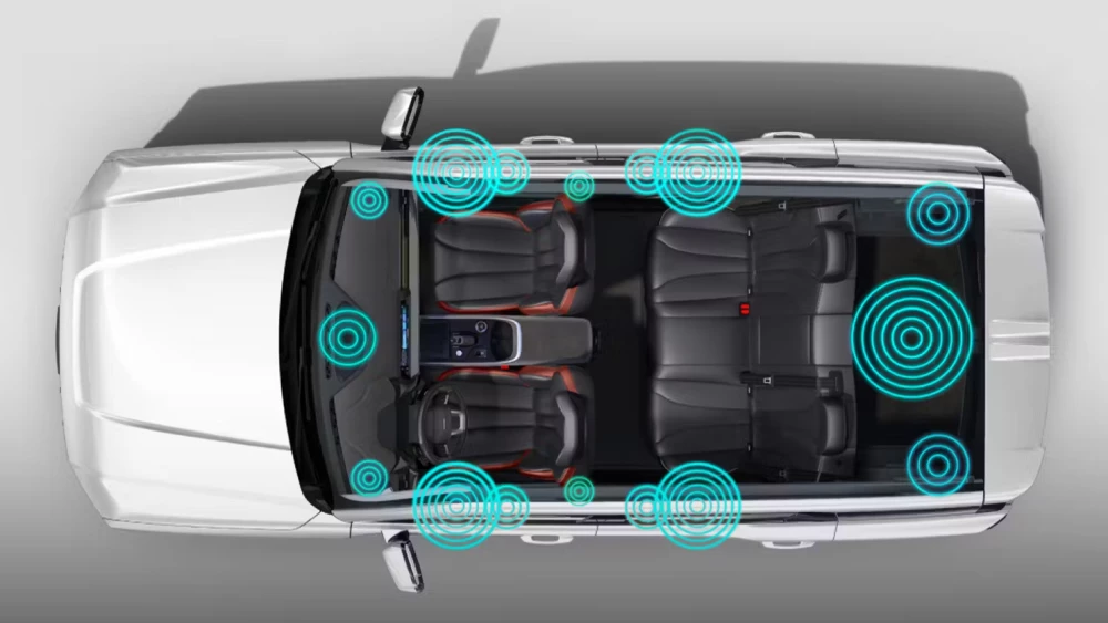 Кроссовер Haval H3 обновился и получил новый мотор в России белый сверху акустическая система 16 динамиков
