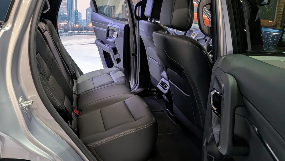 обновленный Haval H7 2026 года салон интерьер сиденья второй ряд