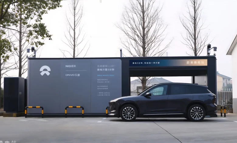 В Китае Nio установил новый рекорд, совершив более 100 000 замен батарей за четыре дня.