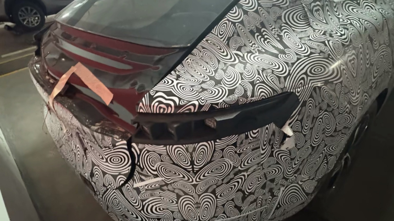 В Китае замечен электрический преемник седана MG7