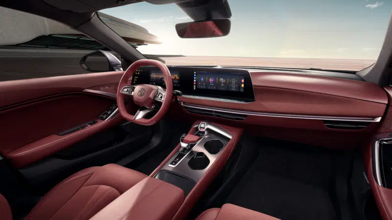 В Китае замечен электрический преемник седана MG7