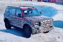 В Китае замечен первый внедорожник Hongqi с четырьмя электромоторами