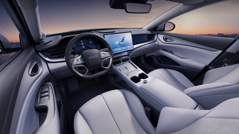 В Китае опубликованы изображения BYD Seal 07 EV до официального запуска, ожидается большой запас хода.