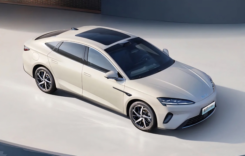 В Китае опубликованы изображения BYD Seal 07 EV до официального запуска, ожидается большой запас хода.