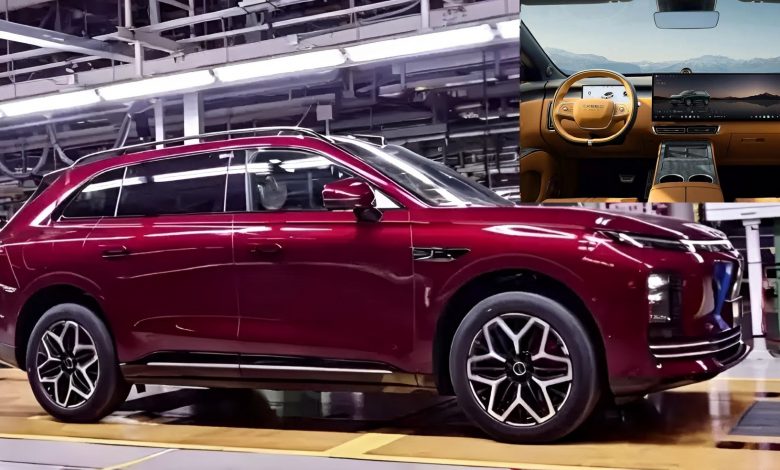 В Китае началось серийное производство Exeed EX7 с передовыми электронно-механическими тормозами Chery.