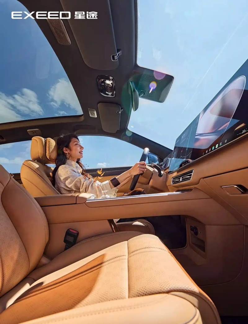 В Китае началось серийное производство Exeed EX7 с передовыми электронно-механическими тормозами Chery.