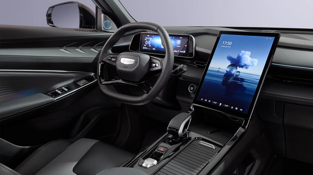 Geely Cityray салон интерьер