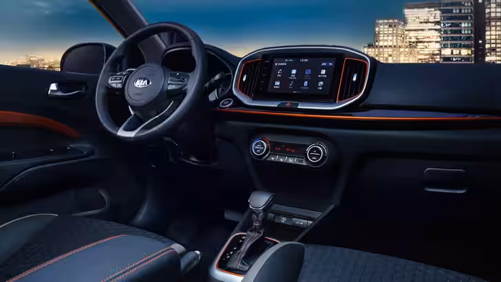 Интерьер Kia KX1 Интерьер Kia KX1