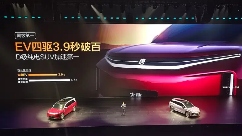 В Китае представлен BYD Great Tang с запасом хода 950 км.