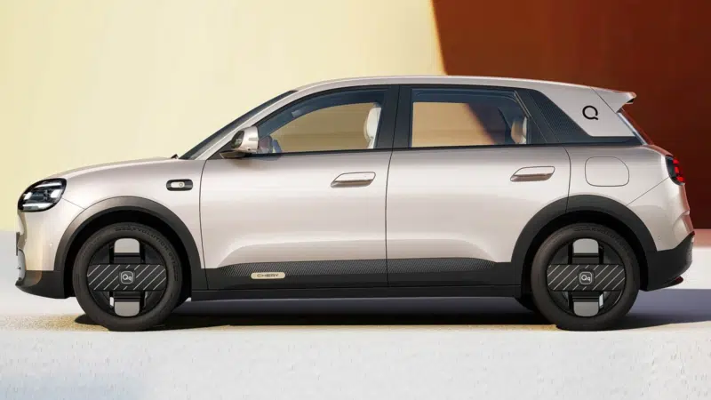 В Китае Chery QQ3 EV выходит на рынок 10 марта, чтобы соперничать с местным бестселлером Geely EX2.