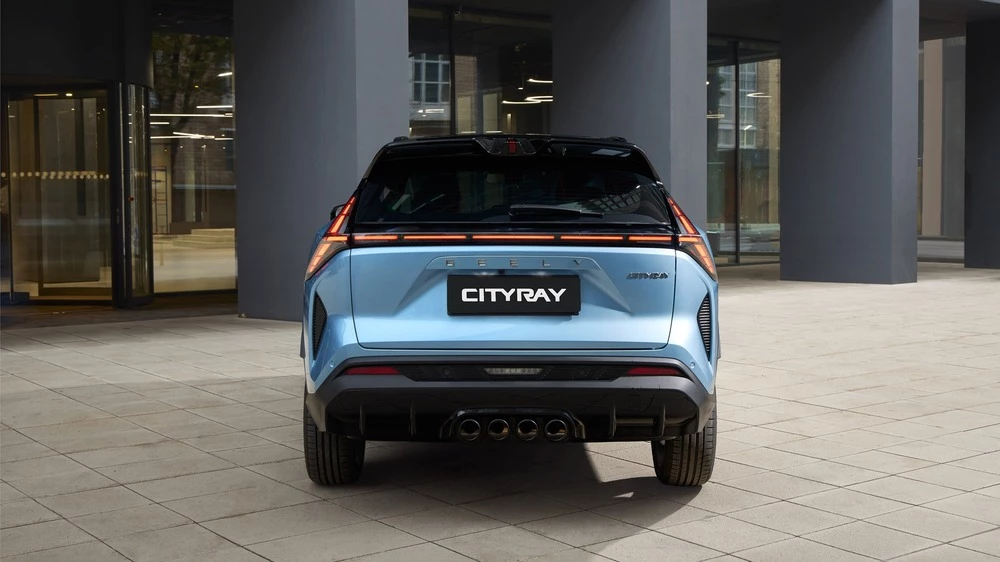 Geely Cityray сзади