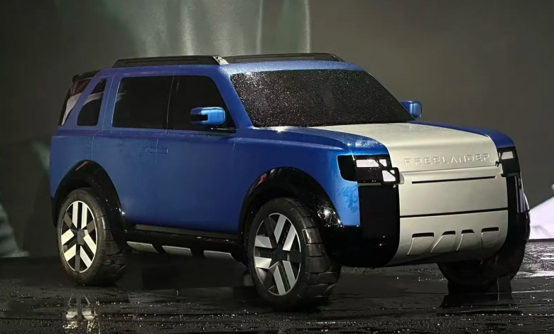 В Китае Chery и Jaguar Land Rover представляют бренд NEV Freelander с первой концепт-моделью.