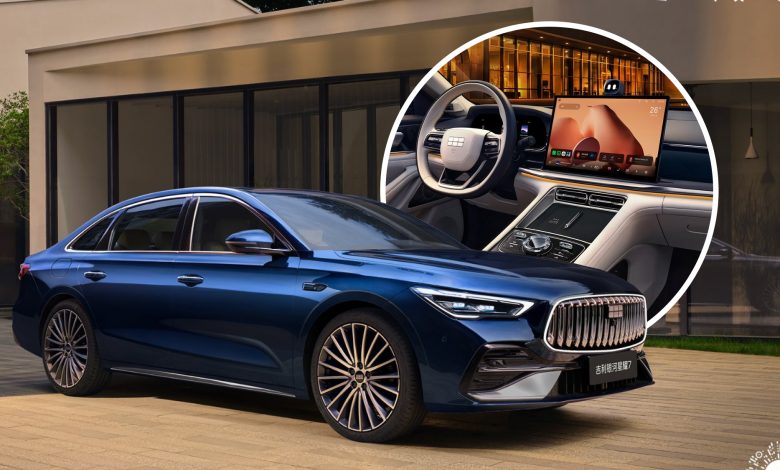 В Китае представлен Geely Galaxy Starshine 7 PHEV седан с полным приводом.