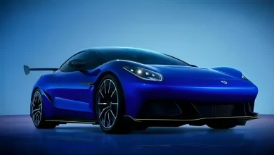 В Китае стартовало публичное голосование за названия суперкара Denza Z — хардтопа, кабриолета и трек-версии.