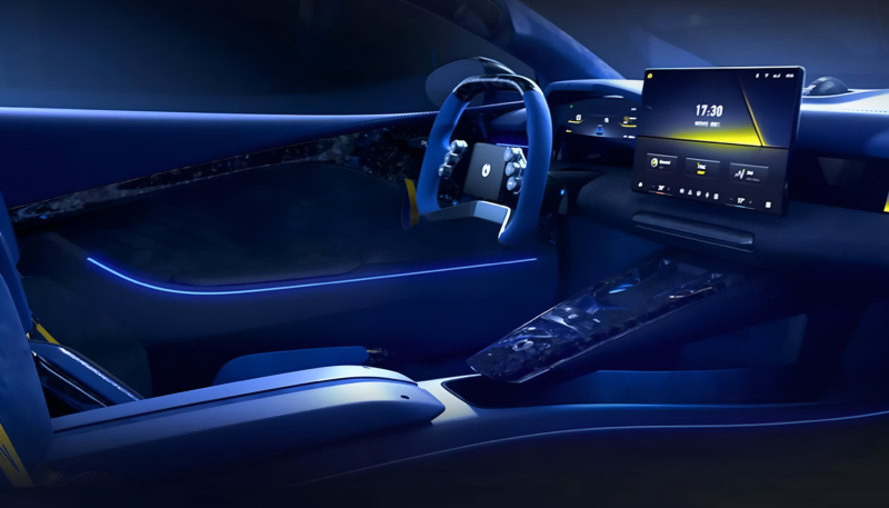 В Китае стартовало публичное голосование за названия суперкара Denza Z — хардтопа, кабриолета и трек-версии.