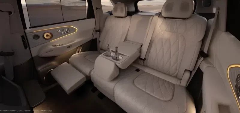 В Китае раскрыт салон Zeekr 8X: акустика Naim Audio и технологии от флагмана 9X.