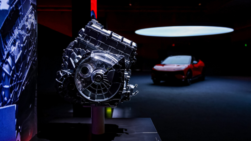 Lotus Eletre X powertrain element. Credit: Lotus