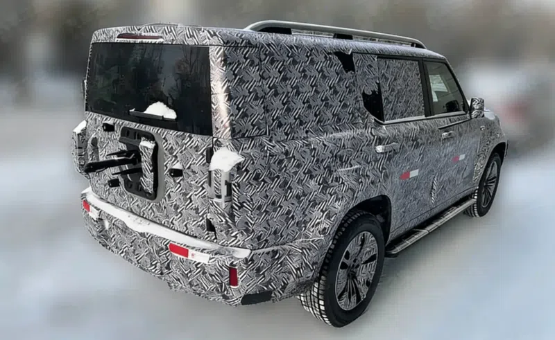 В Китае представлен флагманский боковой SUV GWM Haval с системой LiDAR, запуск ожидается в 2026 году.