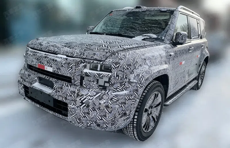 В Китае представлен флагманский боковой SUV GWM Haval с системой LiDAR, запуск ожидается в 2026 году.