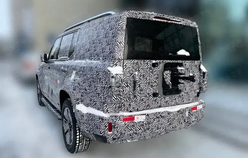 В Китае представлен флагманский боковой SUV GWM Haval с системой LiDAR, запуск ожидается в 2026 году.