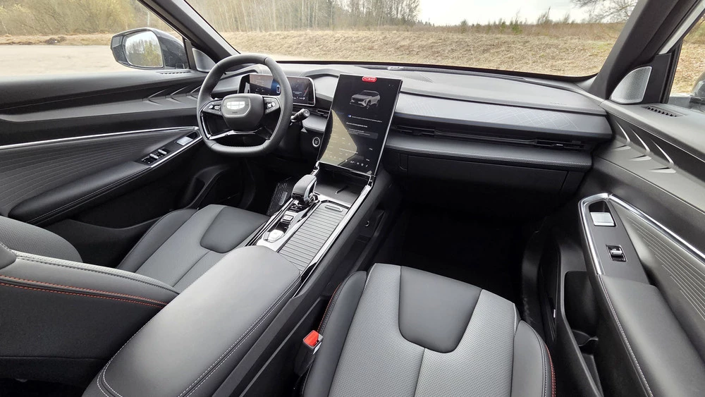 Geely Cityray в Беларуси белорусской сборки салон интерьер